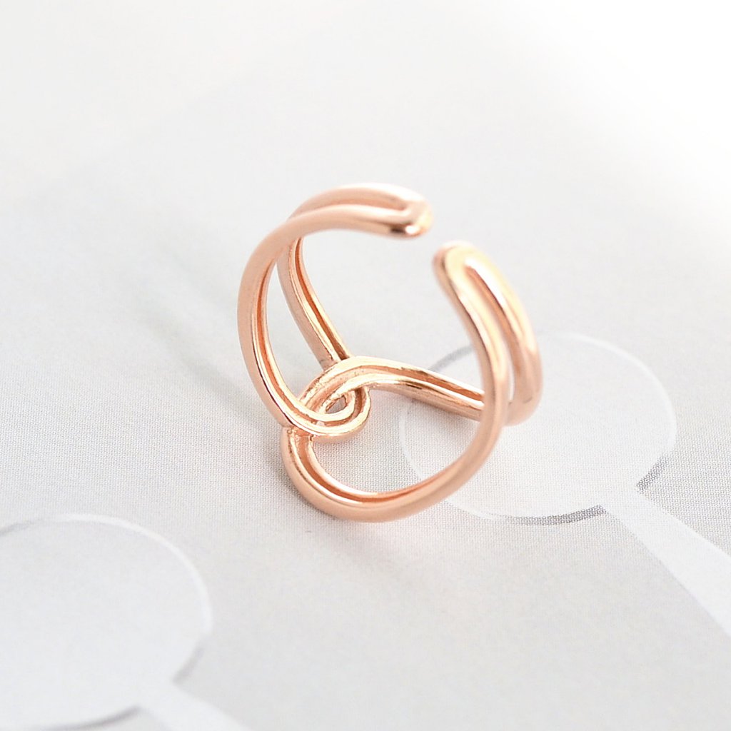 Bague Ova - Argent 925 - Or Rose